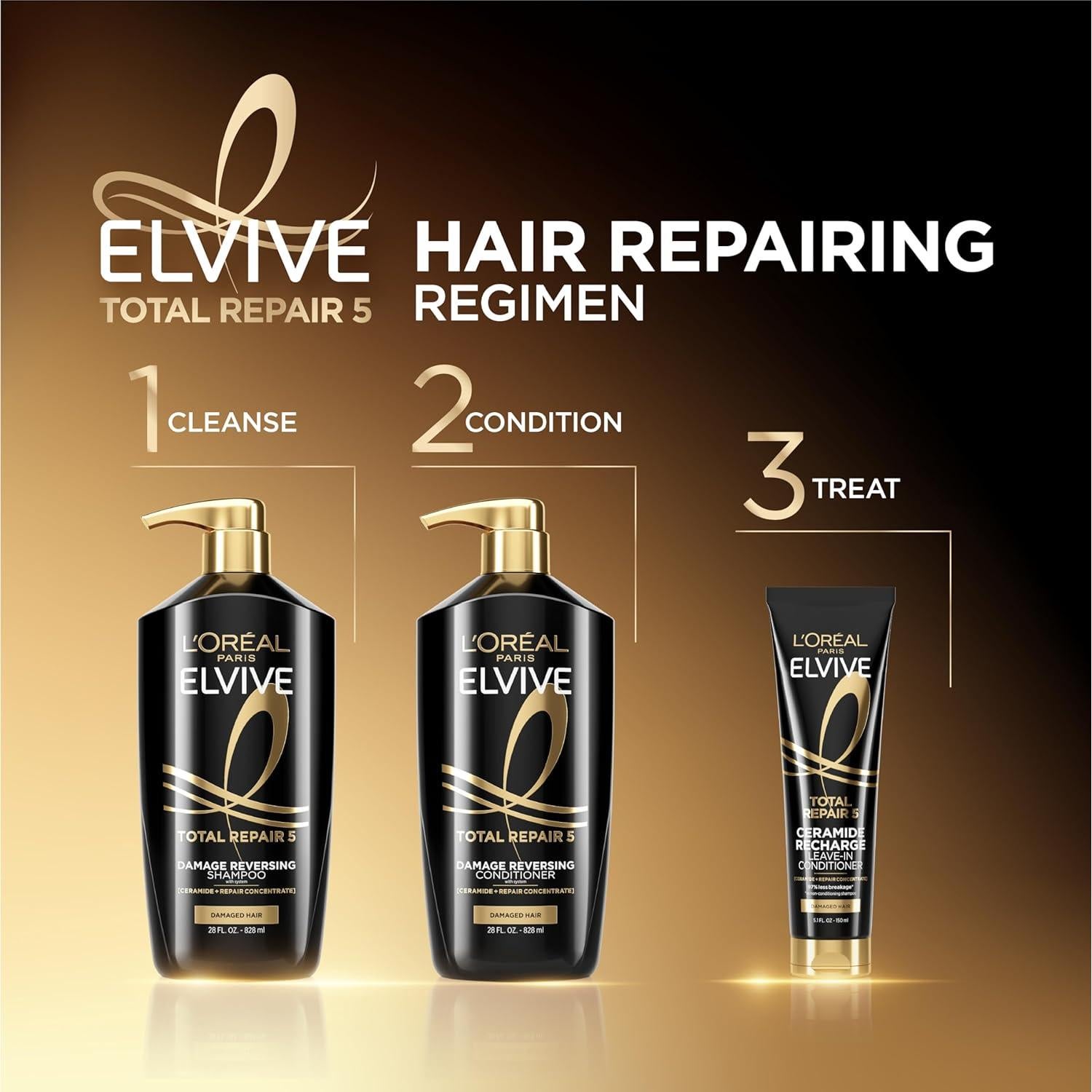 Champú Reparador L'Oreal Paris Elvive Total Repair 5 828 ml