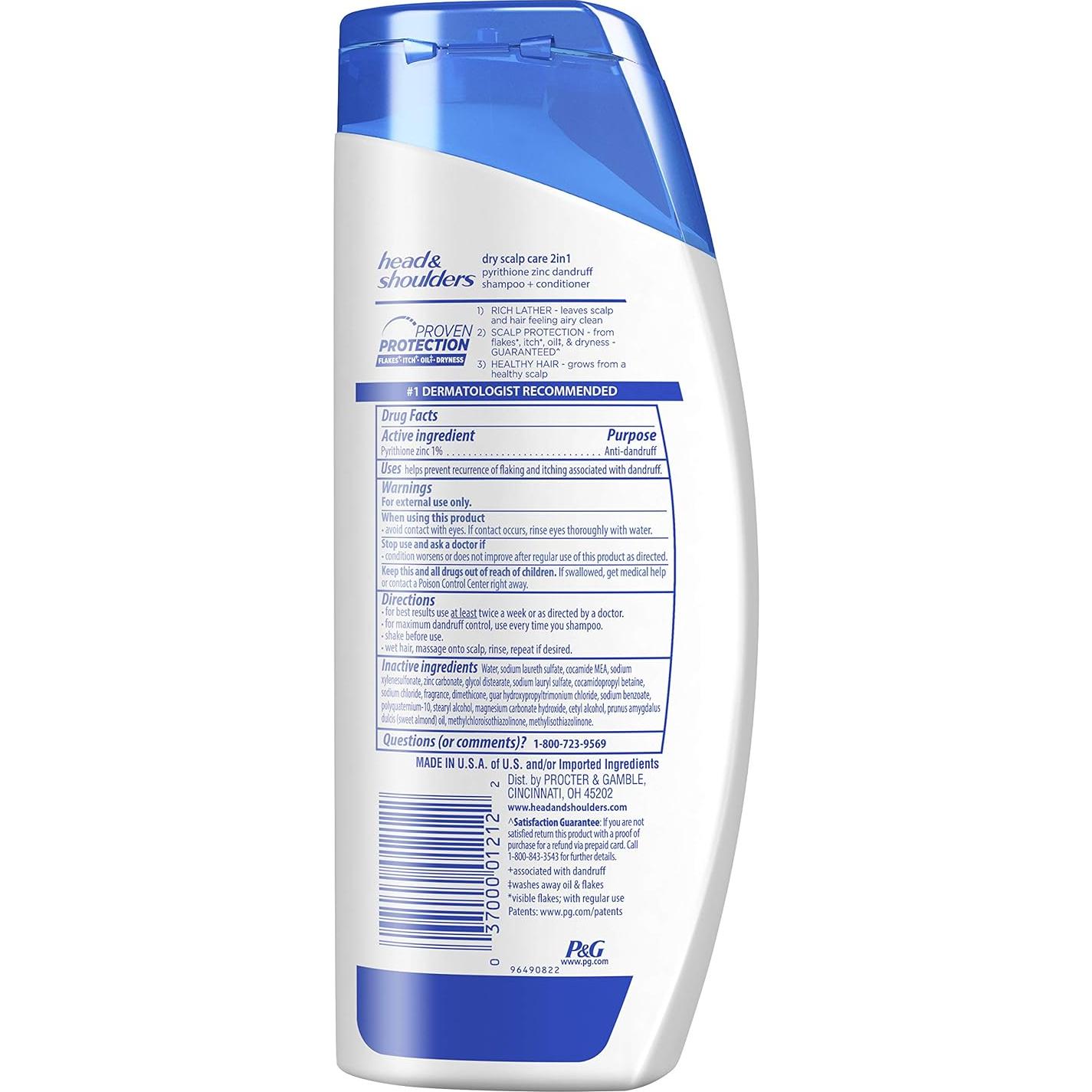 Champú y Acondicionador 2 en 1 Head & Shoulders 700 ml