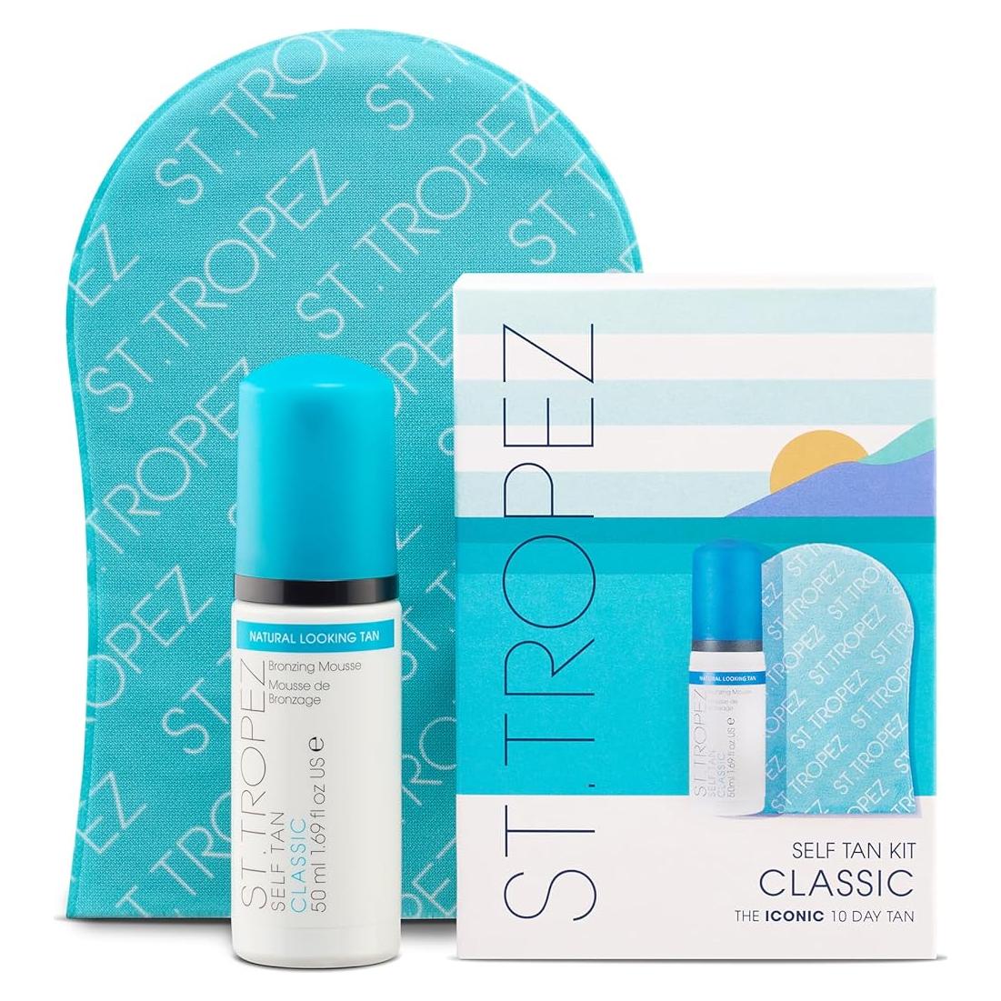 Kit Mini Autobronceador St.Tropez Mousse 117g Vegano