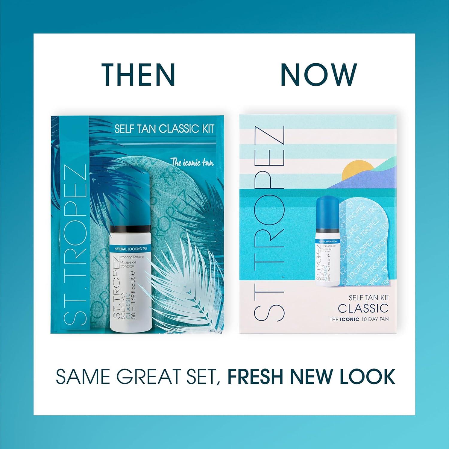 Kit Mini Autobronceador St.Tropez Mousse 117g Vegano