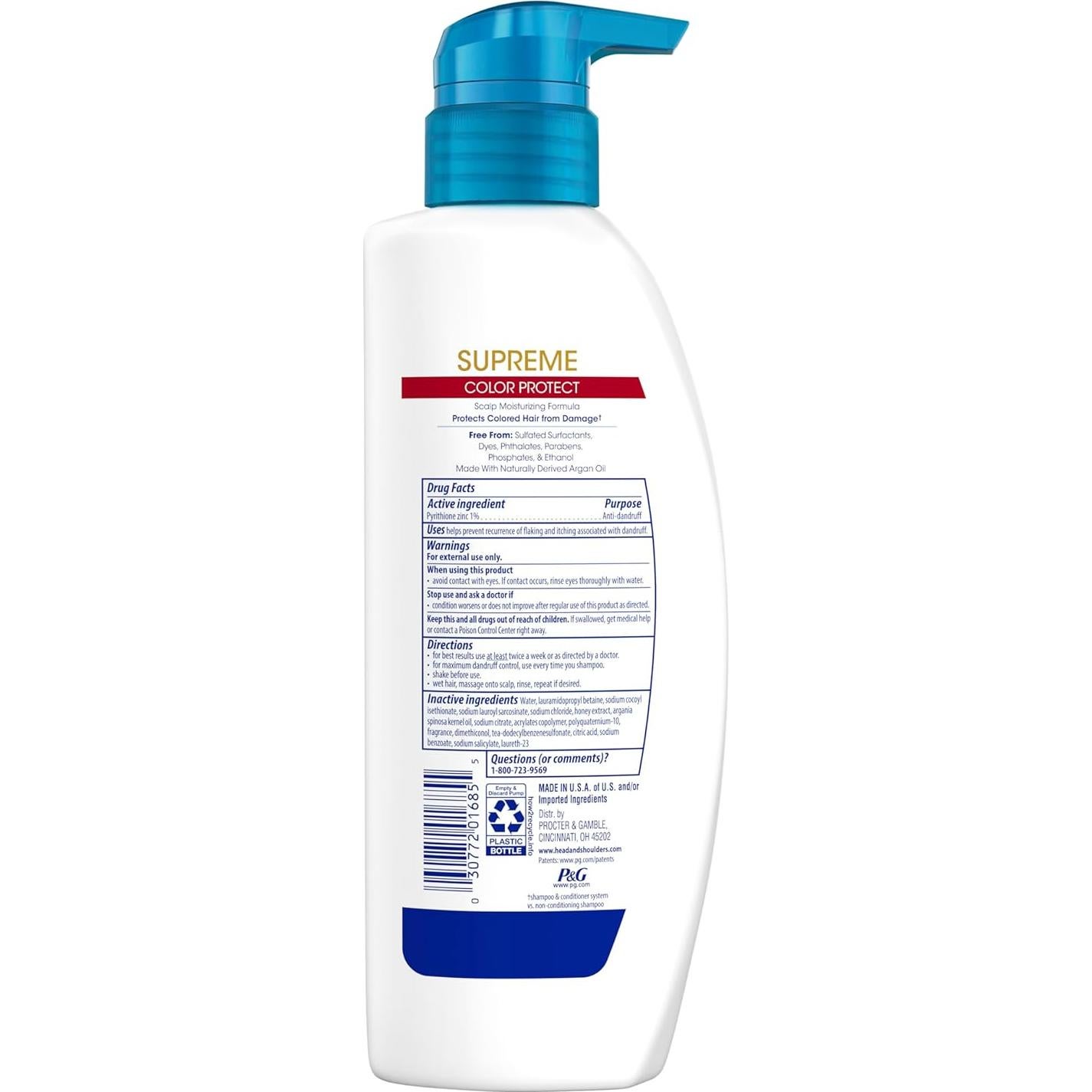 Champú Anticaspa Head & Shoulders Supreme 335.6 g Sin Sulfatos