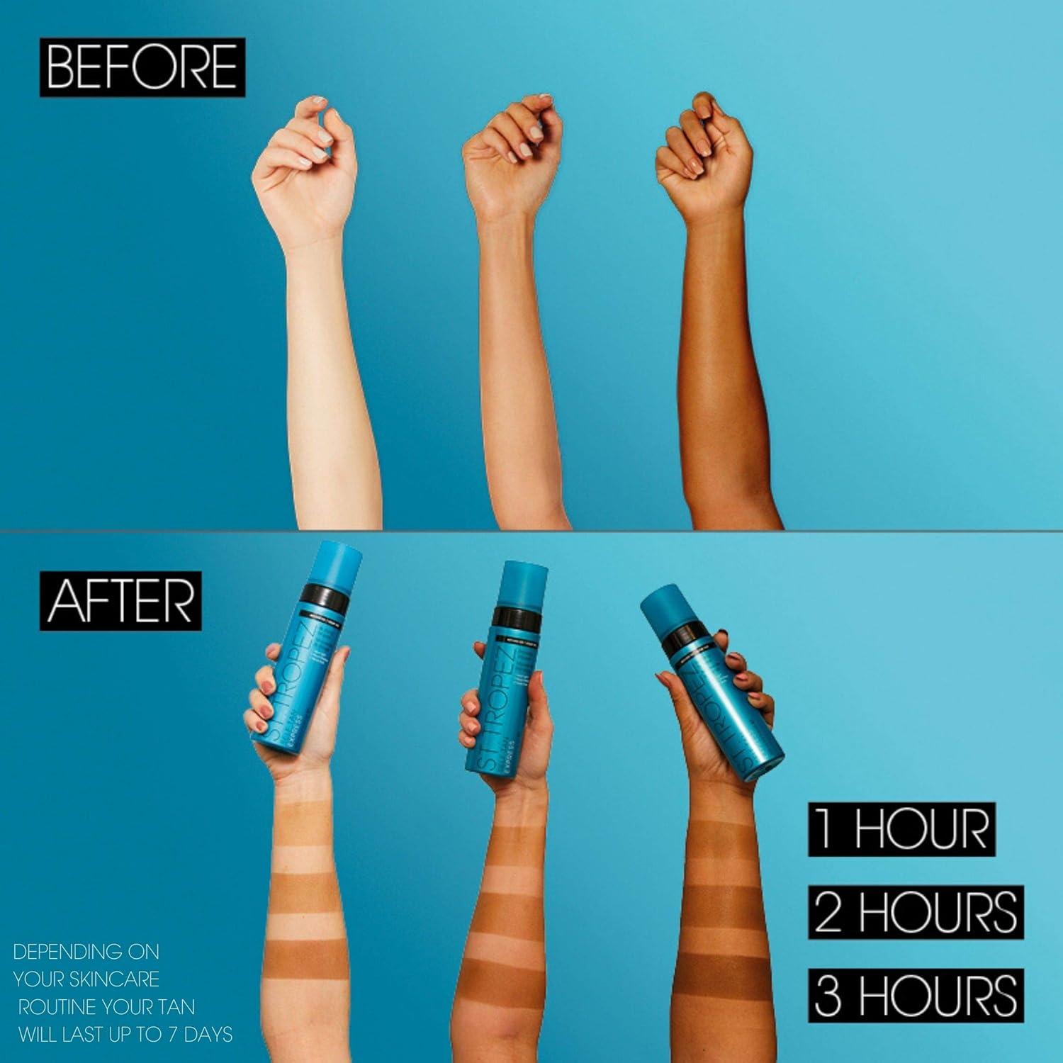 Mousse Bronceadora Avanzada St. Tropez 47.9g - Auto Bronceadora