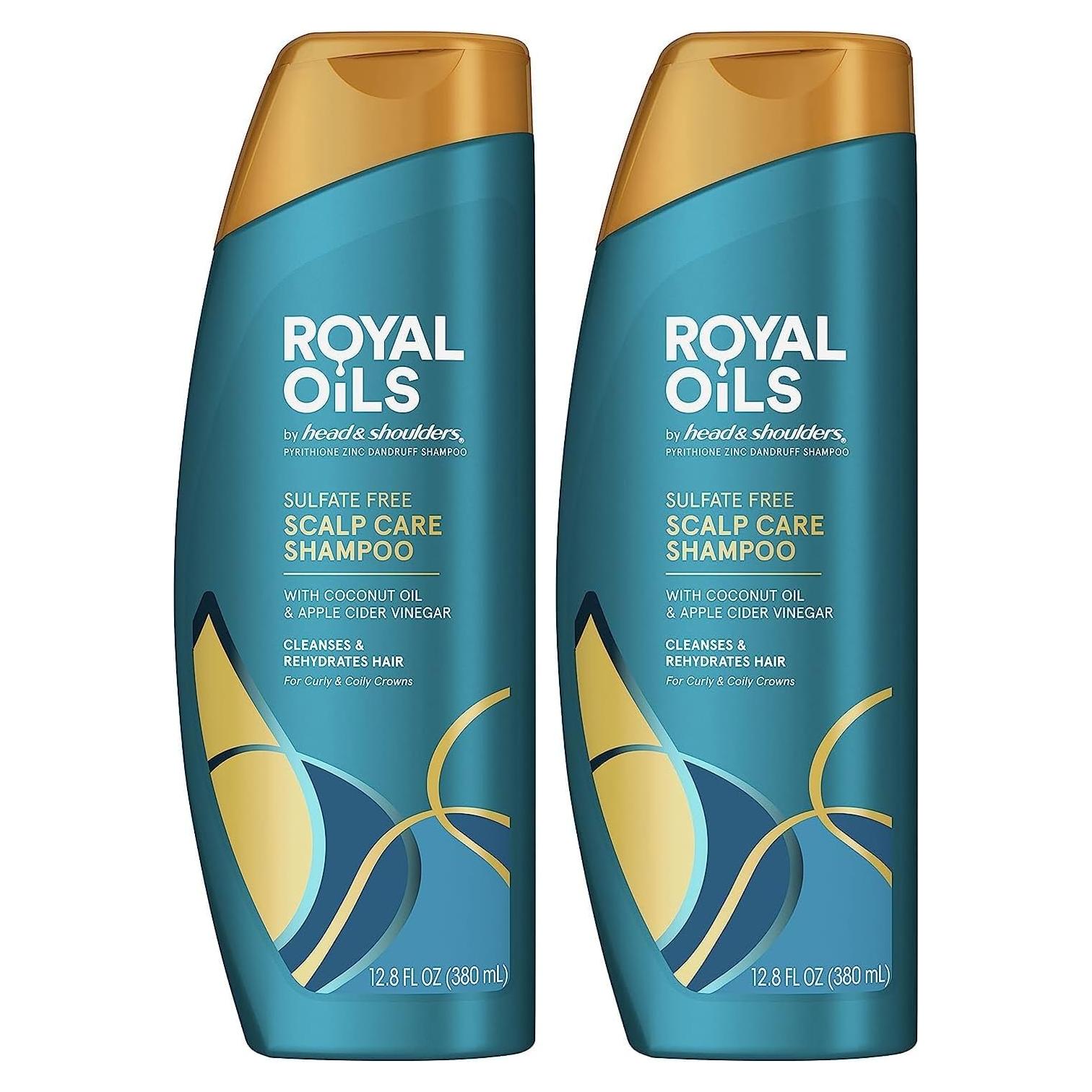 Champú Anticaspa Head & Shoulders Royal Oils 363g Sin Sulfatos