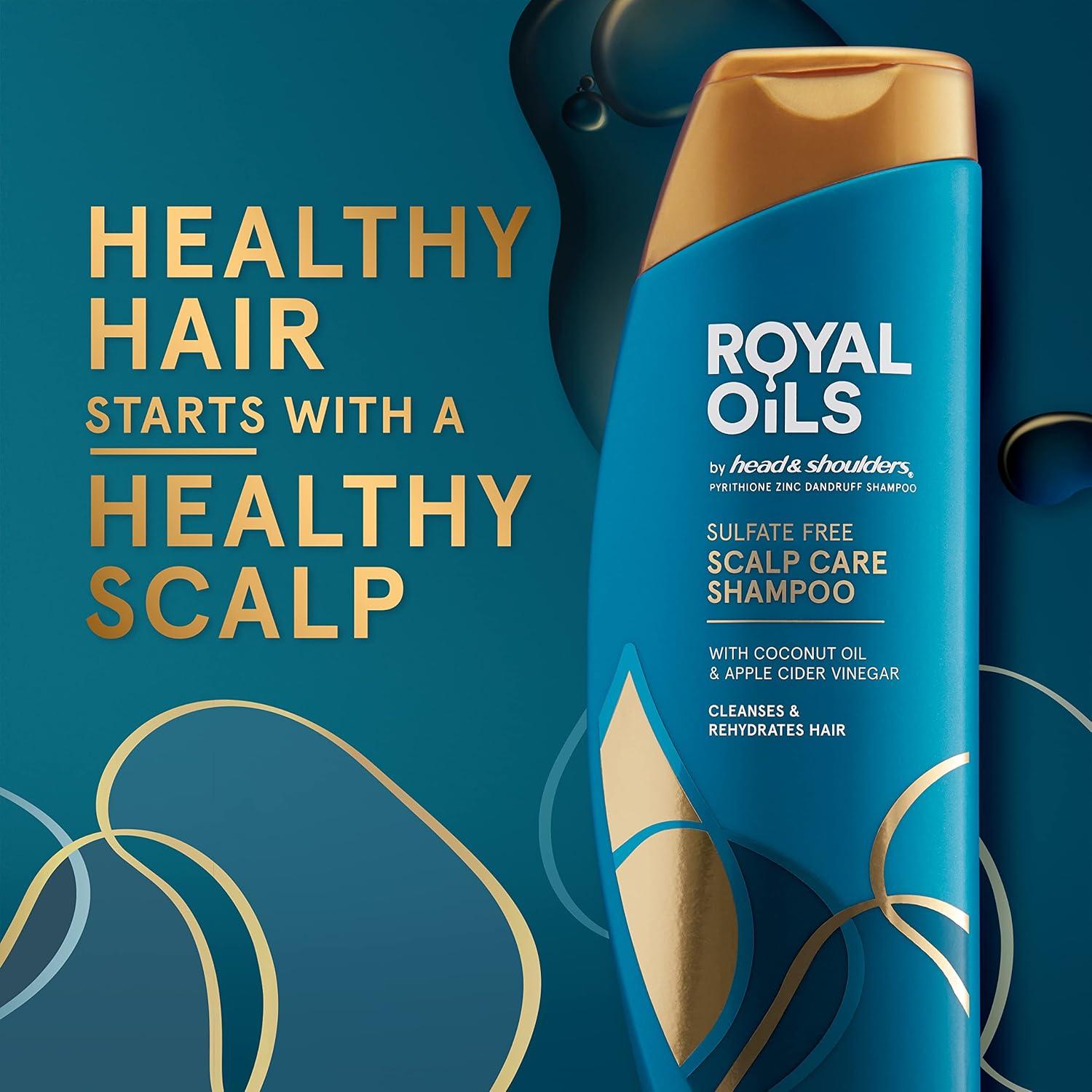 Champú Anticaspa Head & Shoulders Royal Oils 363g Sin Sulfatos