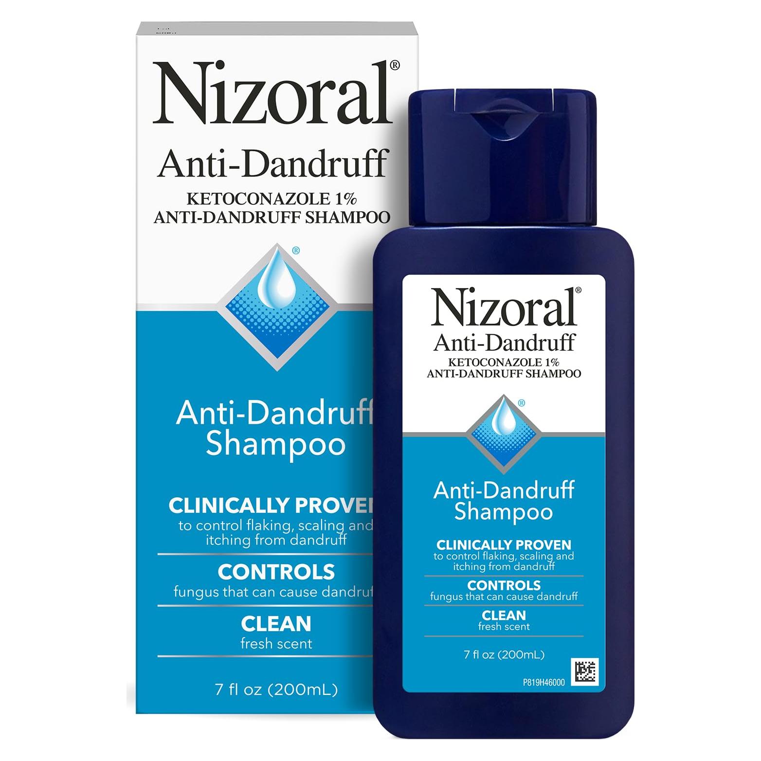 Champú Anticaspa Nizoral 1% Ketoconazol 207 ml Aroma Fresco