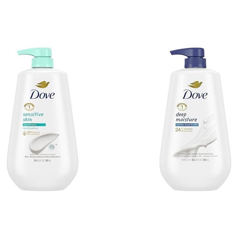 Dove Gel de Ducha Hipoalergénico 500ml Piel Sensible Hidratante