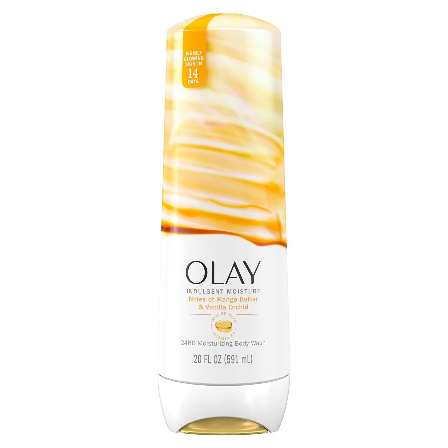 Olay Gel de Ducha Hidratante 591 ml - Manteca de Mango y Vainilla