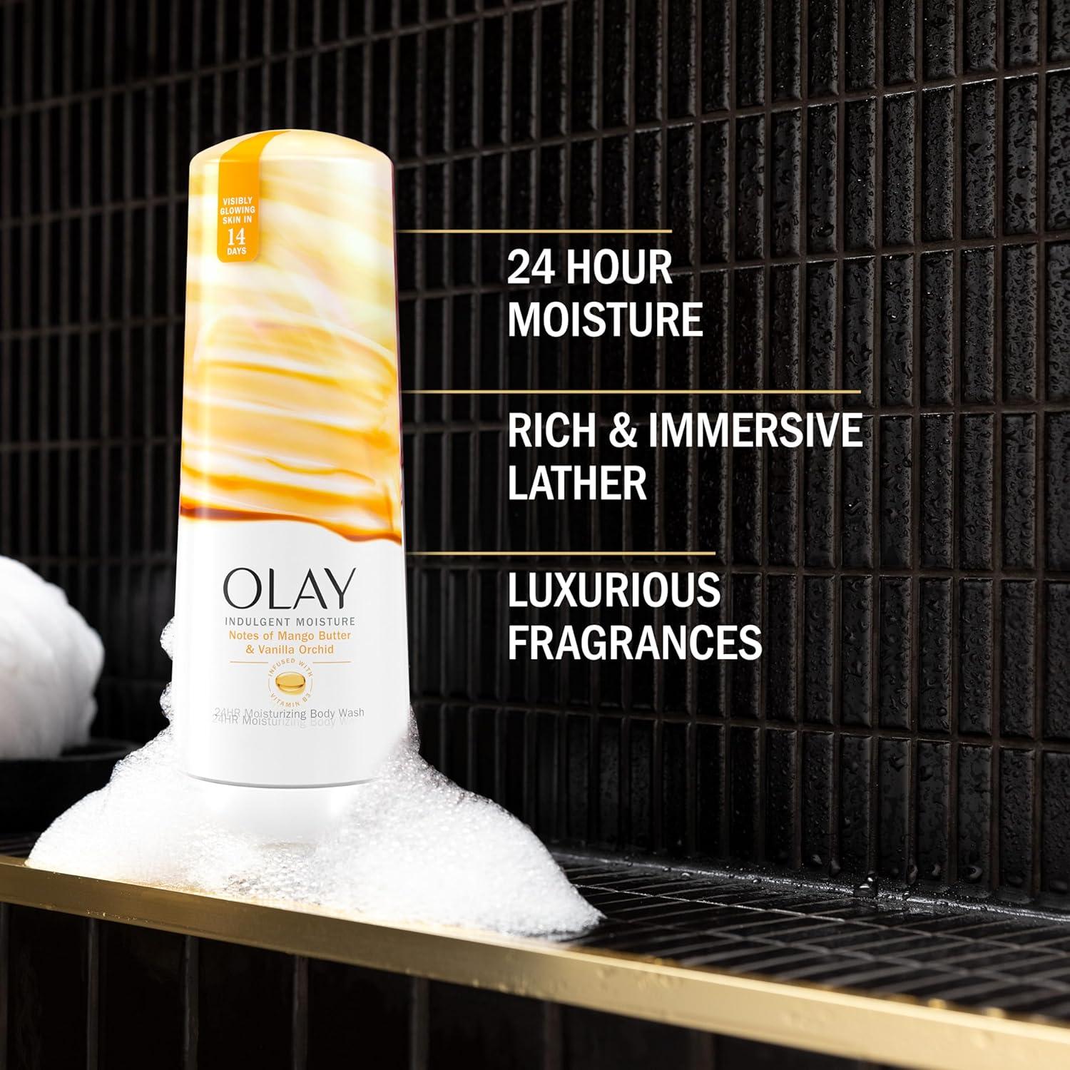Olay Gel de Ducha Hidratante 591 ml - Manteca de Mango y Vainilla