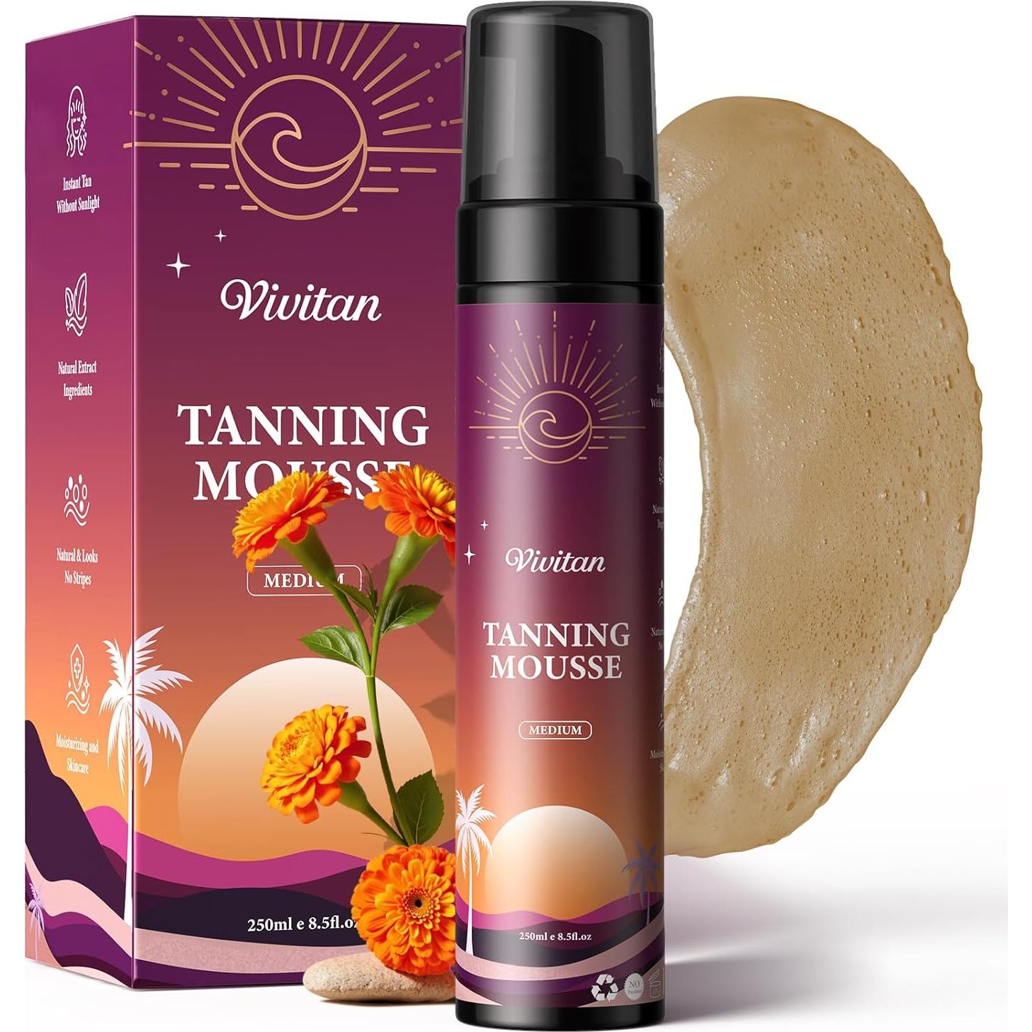 Mousse Autobronceador Vegano ZH Bronceado Medio 250 ml