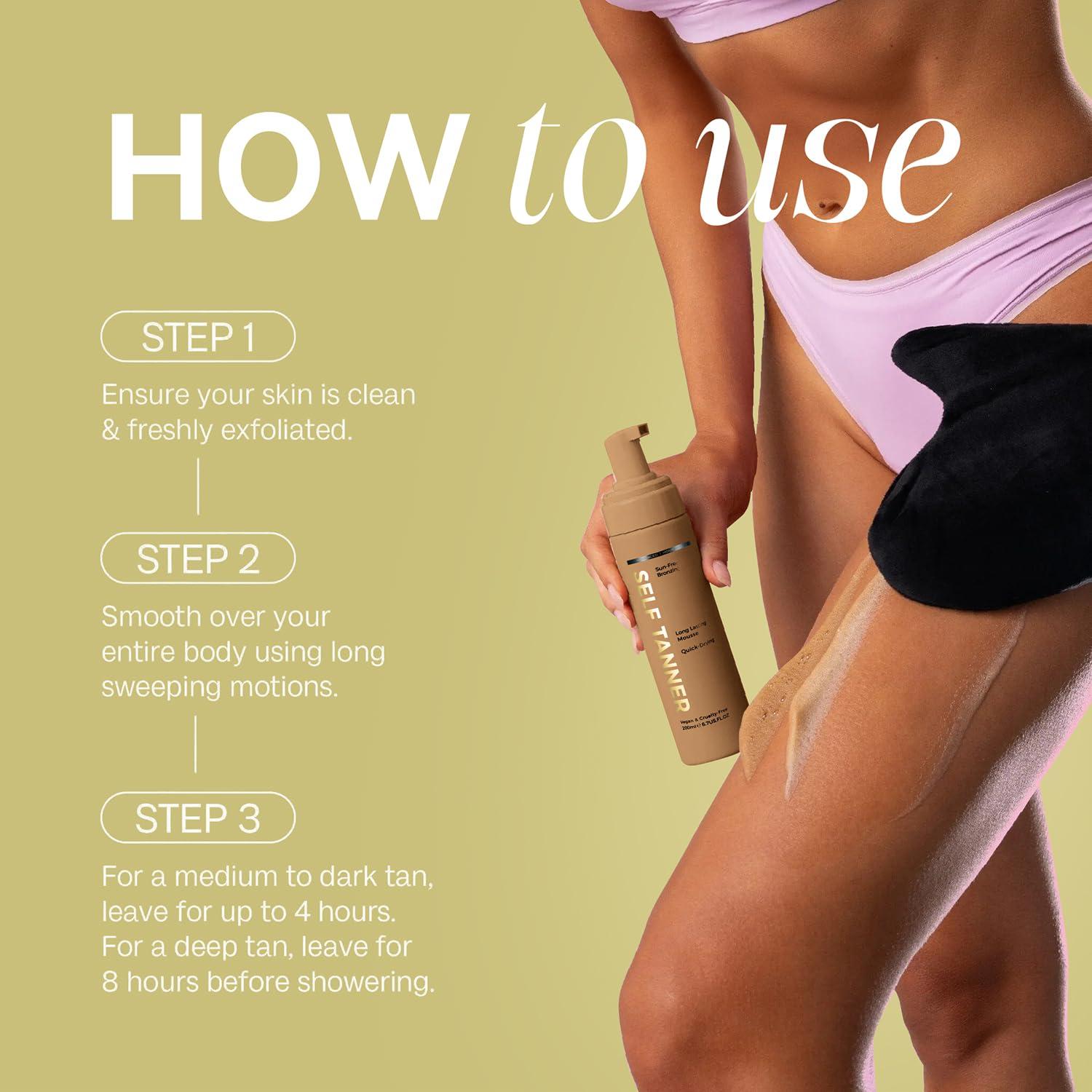 Mousse Bronceador Automático ESTB 198.5 ml - Brillo Natural