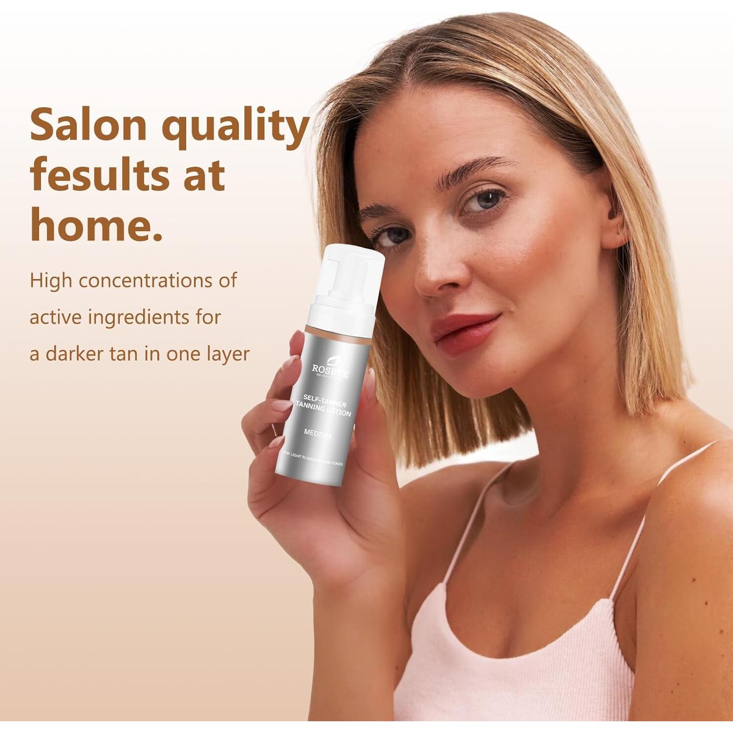 Loción Bronceadora Instantánea KOUFEI 221g - Secado Rápido