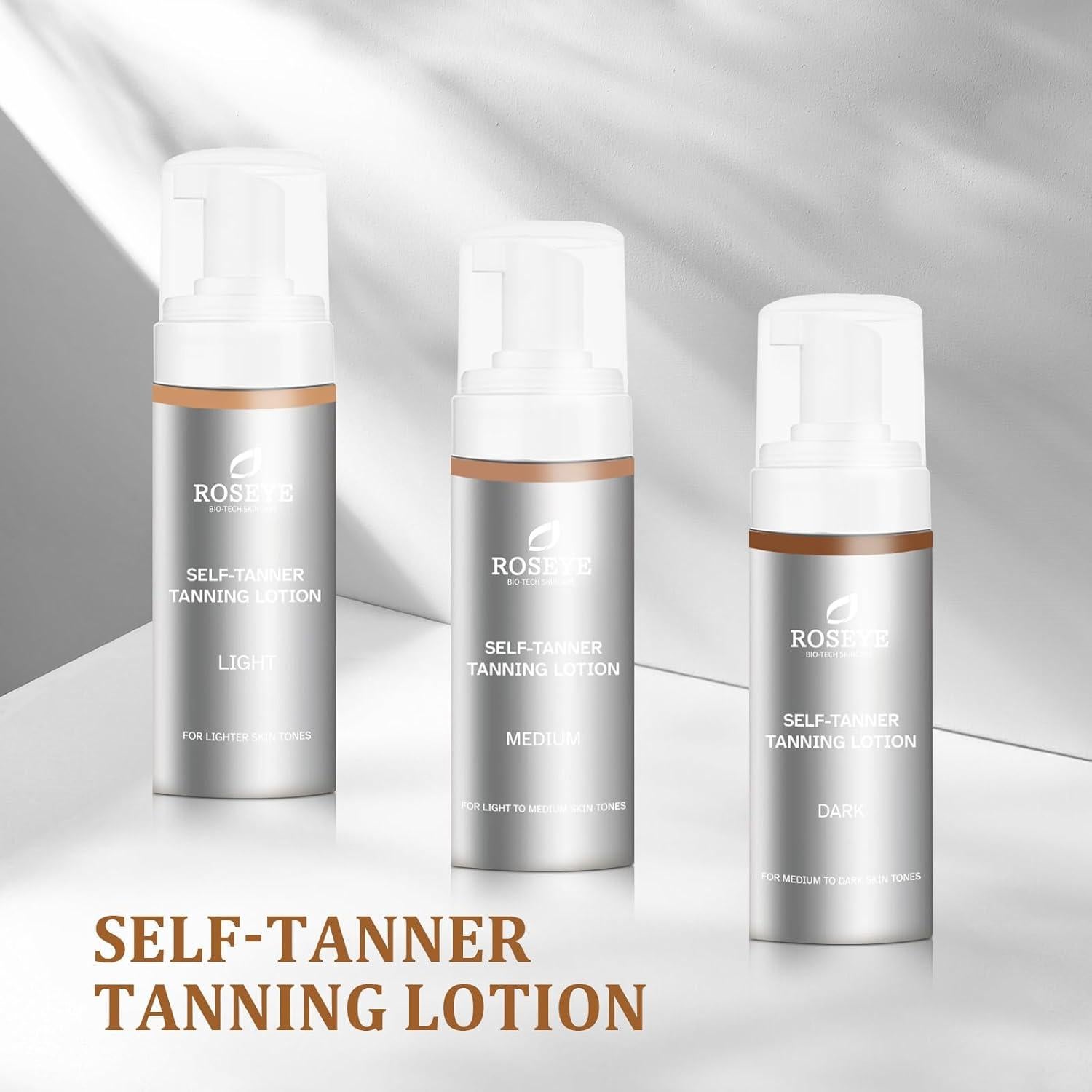 Loción Bronceadora Instantánea KOUFEI 221g - Secado Rápido