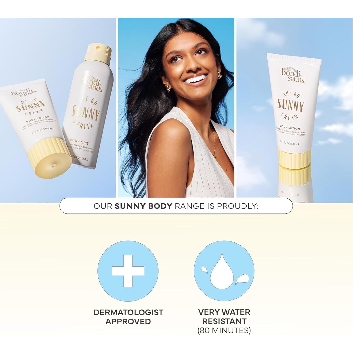 Crema Solar Bondi Sands Sunny SPF 60 150 ml Hidratante