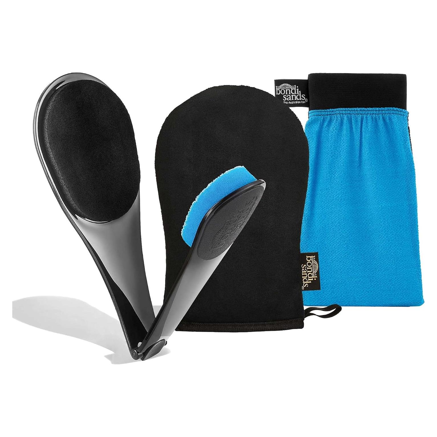 Kit de Accesorios Bondi Sands para Bronceado - Exfoliación y Aplicación