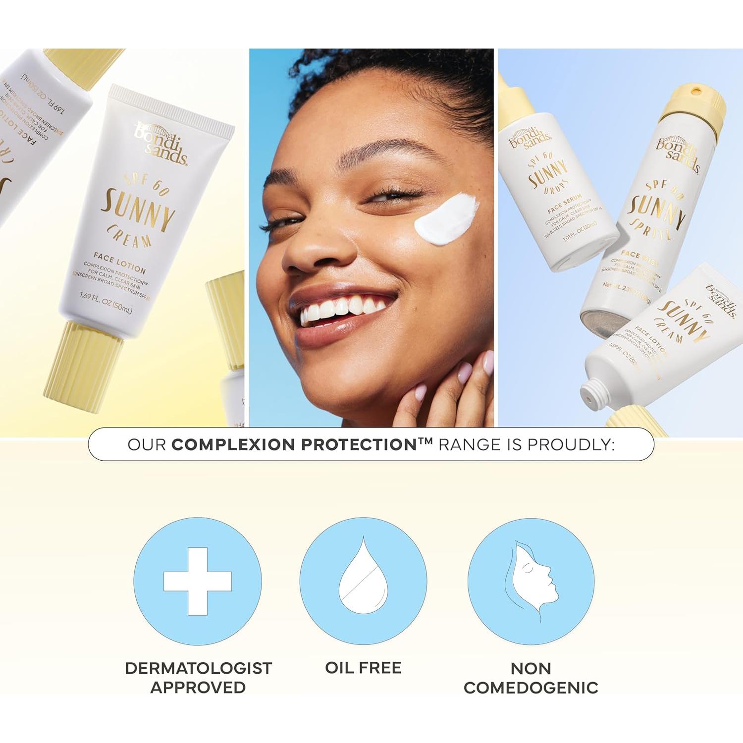 Crema Solar Facial Bondi Sands SPF 60 Hidratante 50 ml