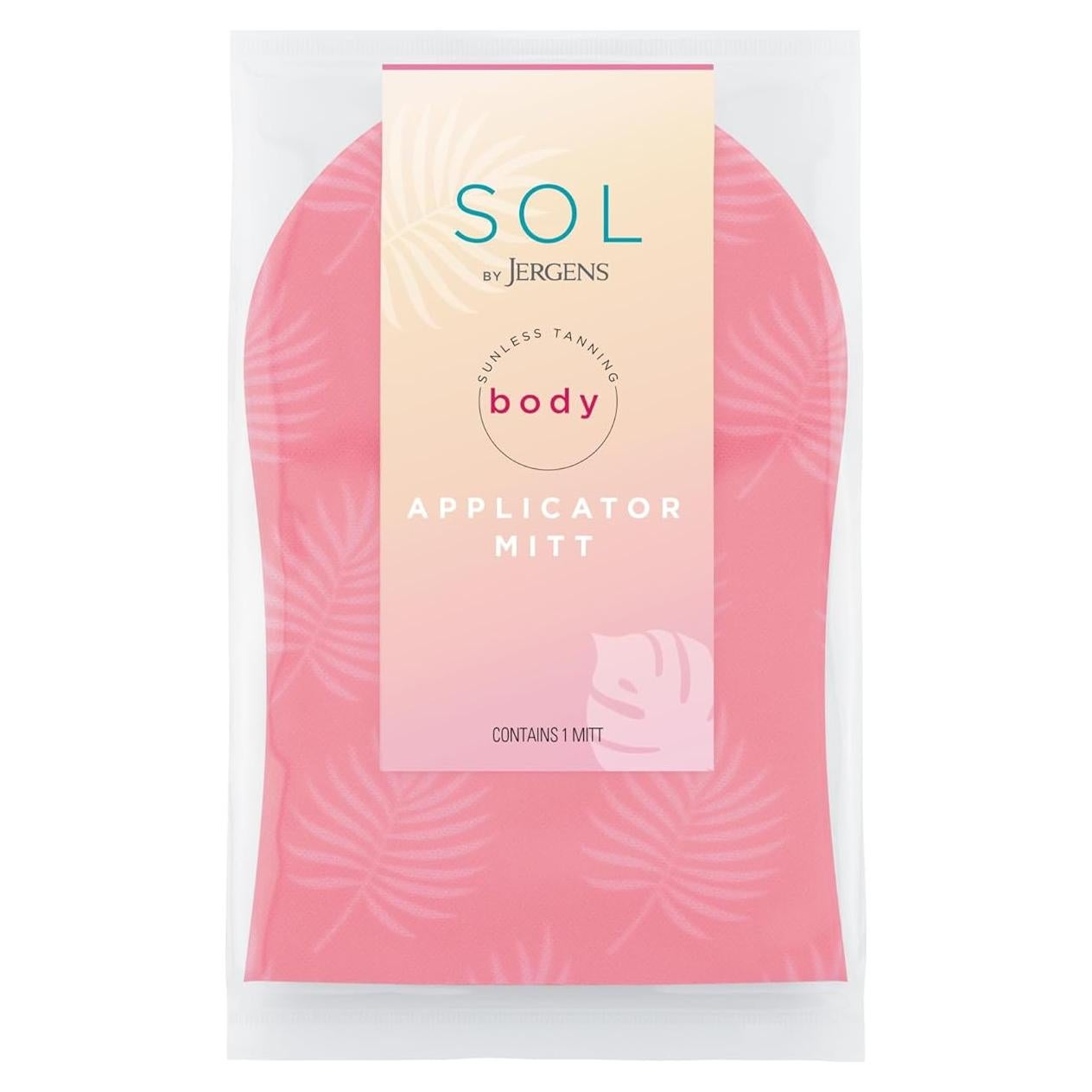 Mitón Aplicador Autobronceador SOL by Jergens Reutilizable 25.1 cm