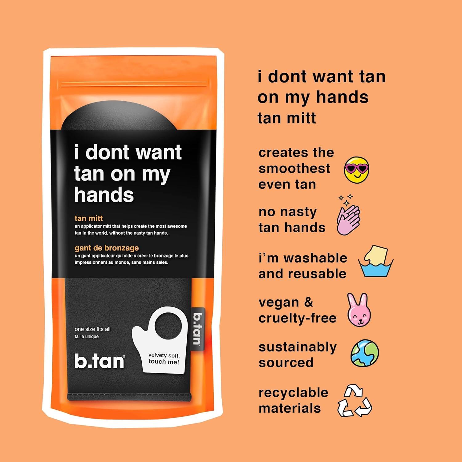 Guante Aplicador Autobronceador B.Tan - Suave y Reutilizable