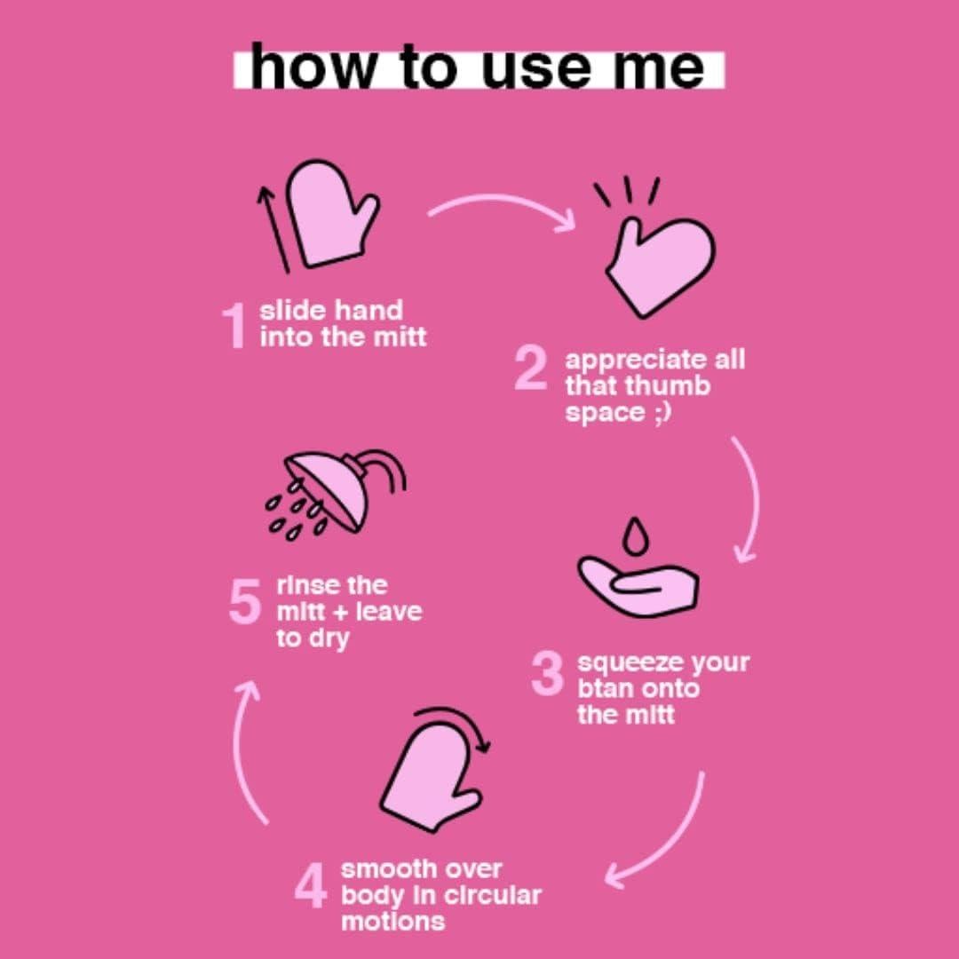 Guante Aplicador Autobronceador B.Tan - Suave y Reutilizable