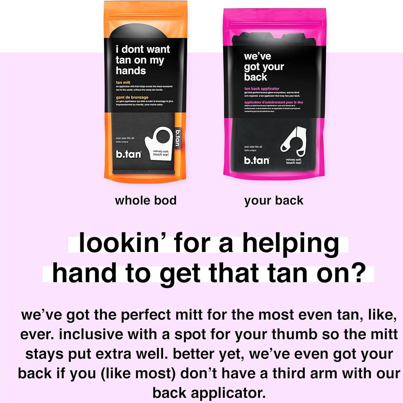 Guante Aplicador Autobronceador B.Tan - Suave y Reutilizable