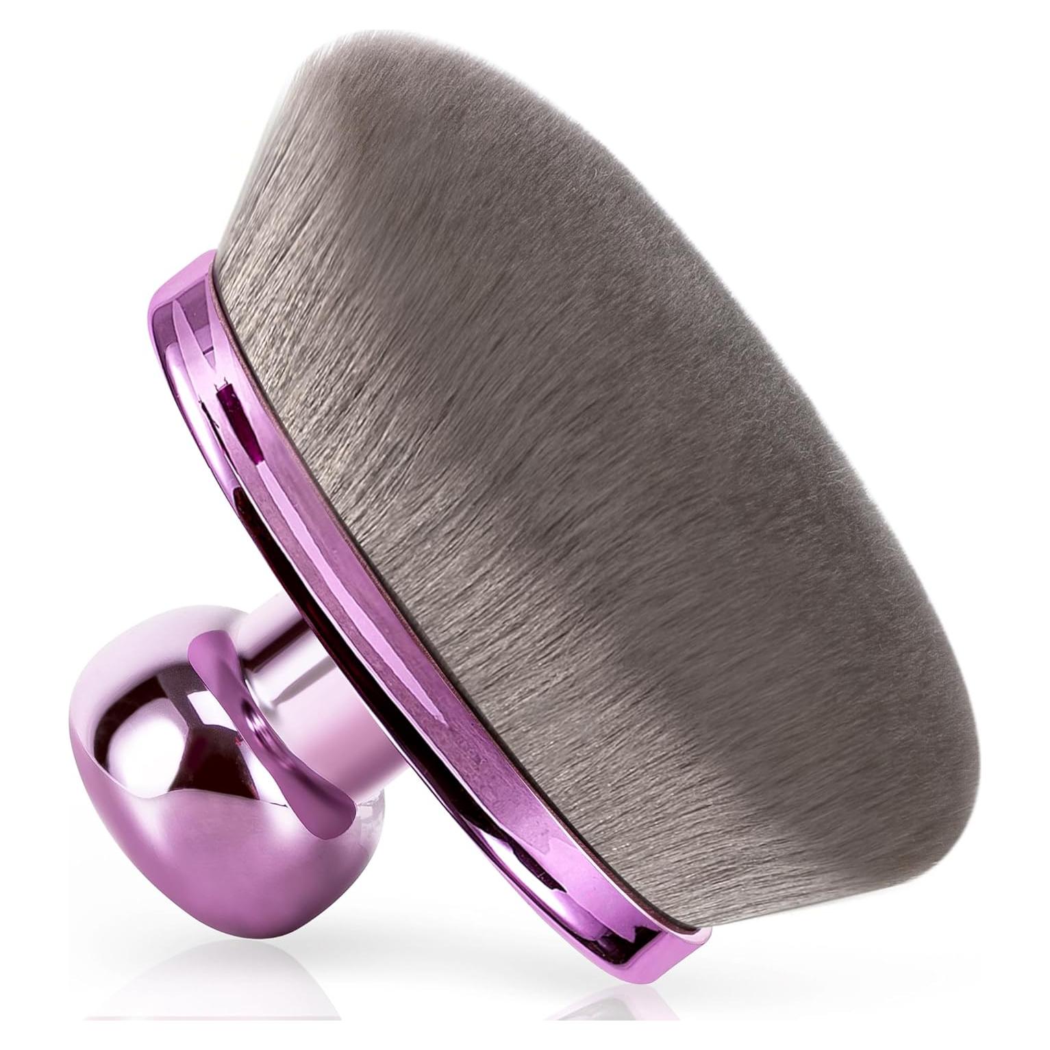 Brocha de Maquillaje Corporal Kabuki BABYSHEEP 11.68 cm Morado