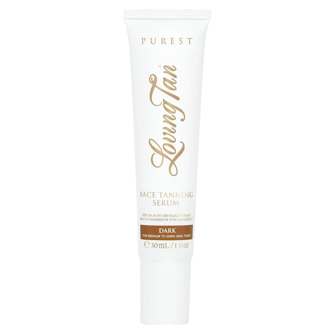 Suero Bronceador Facial Loving Tan Oscuro 29.57 ml Orgánico