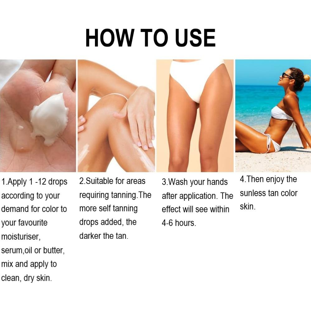 Gotas Autobronceadoras Sin Sol Lanthome - Bronceado Natural 85g