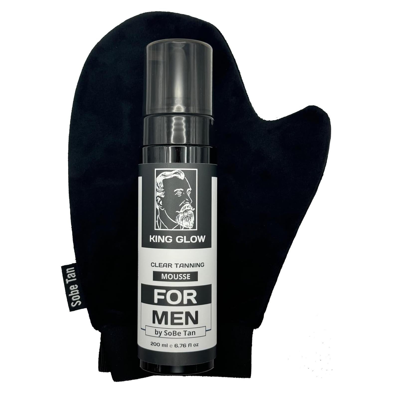 Autobronceador para Hombres King Glow - Espuma 340g Sin Olor