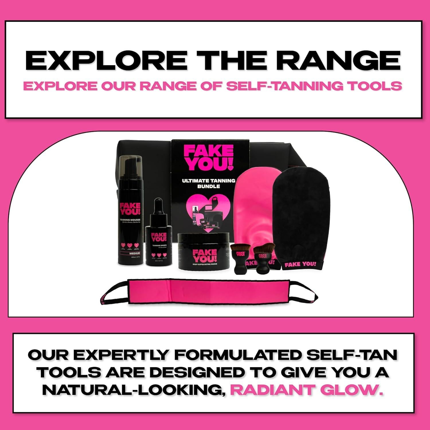 Fake You! Gotas Bronceadoras 30ml - Bronceado Natural y Sin Rayas