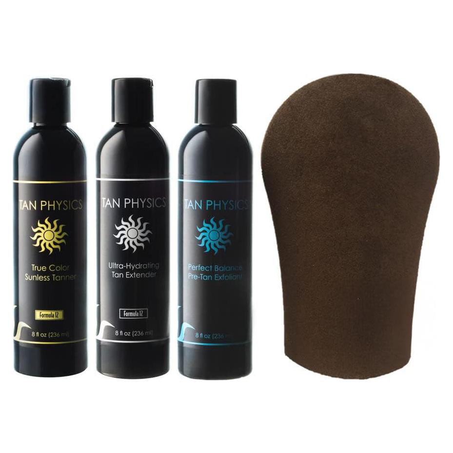 Tan Physics Autobronceador Sin Rayas 236ml con Mitón - Brillo Natural