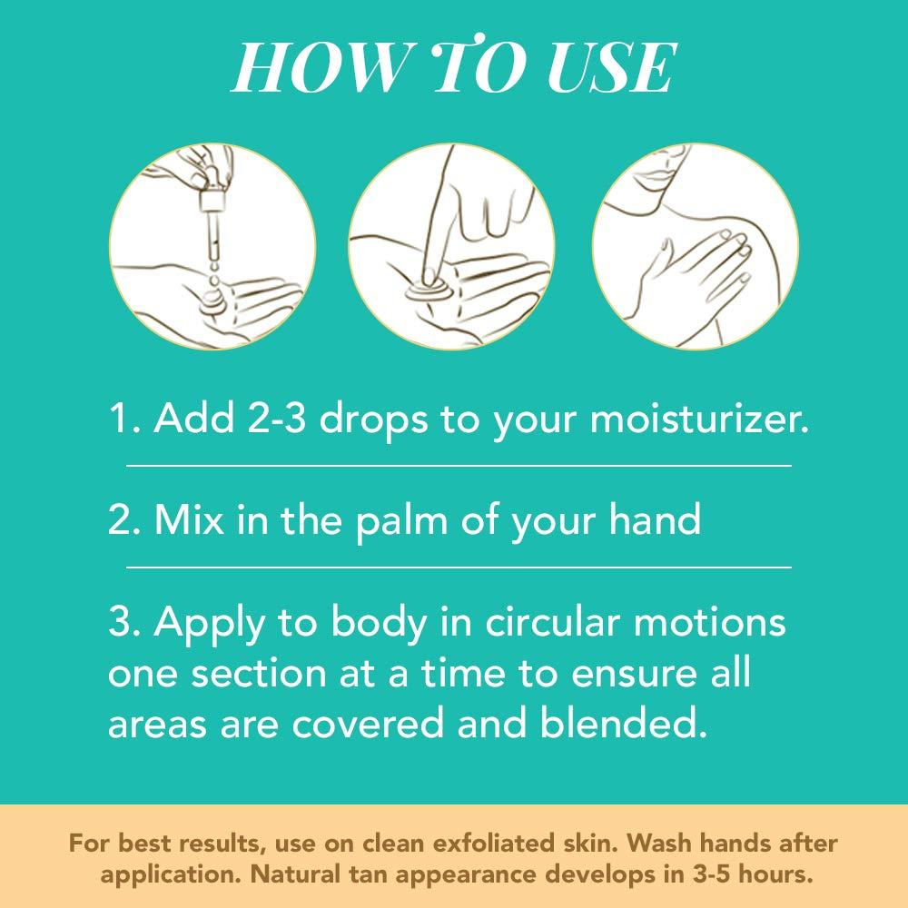 Body Drench Acelerador de Bronceado Sin Sol 29.57 ml