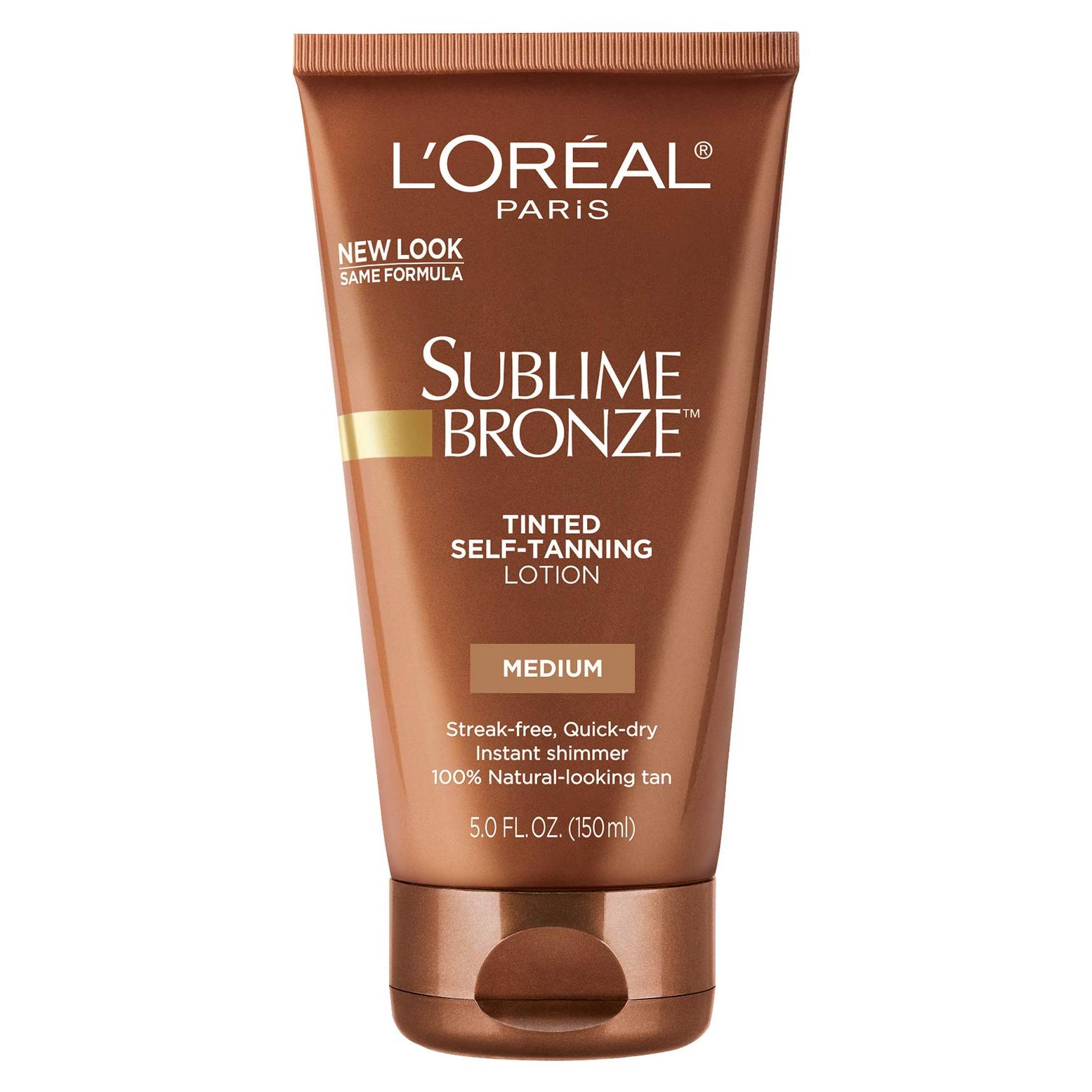 L'Oreal Paris Autobronceador Tinteado Medio 142g - Bronceado Natural