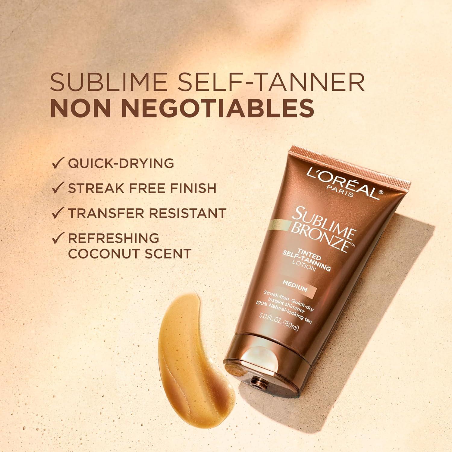 L'Oreal Paris Autobronceador Tinteado Medio 142g - Bronceado Natural