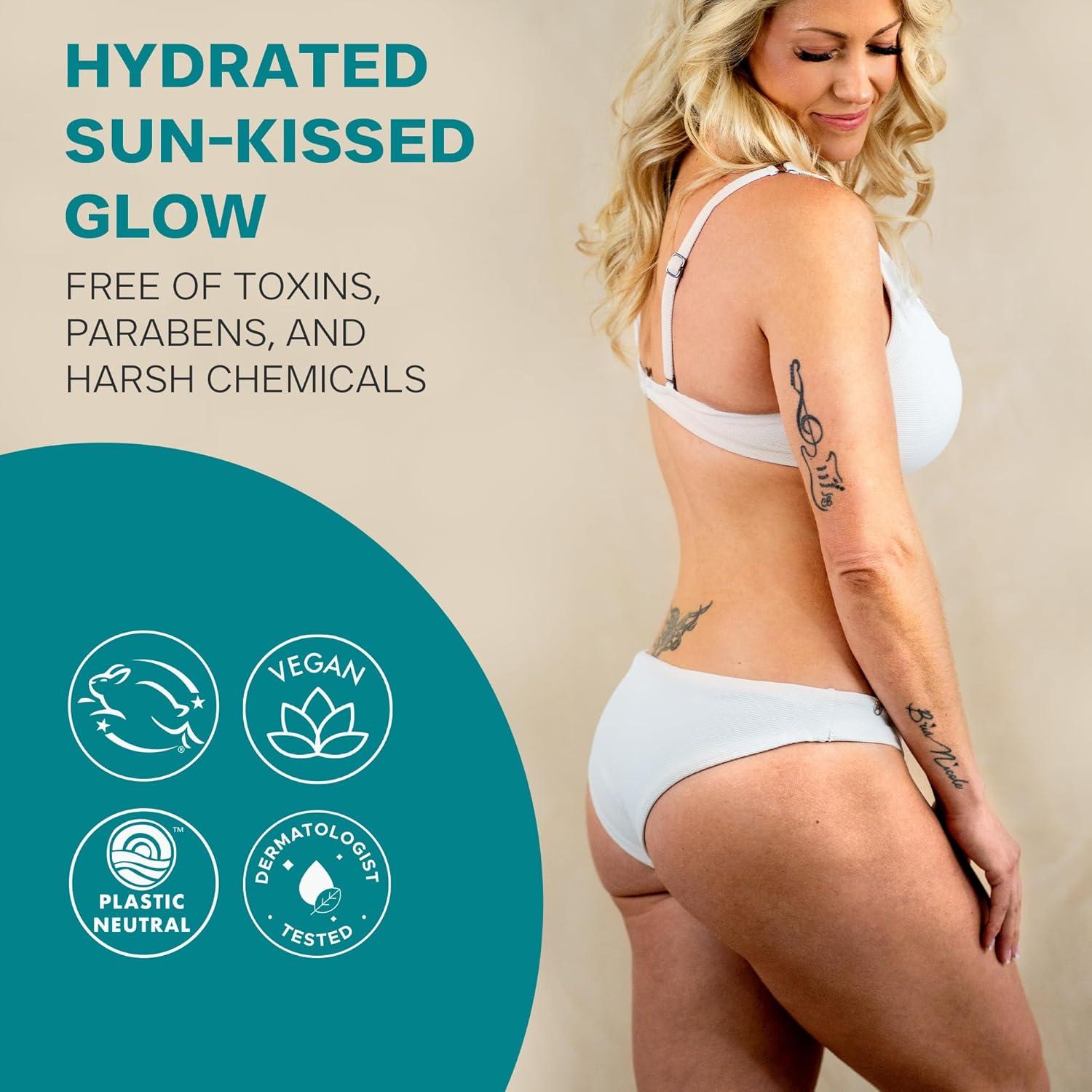 Kit de Mousse Autobronceador Beauty by Earth 221 ml - Natural