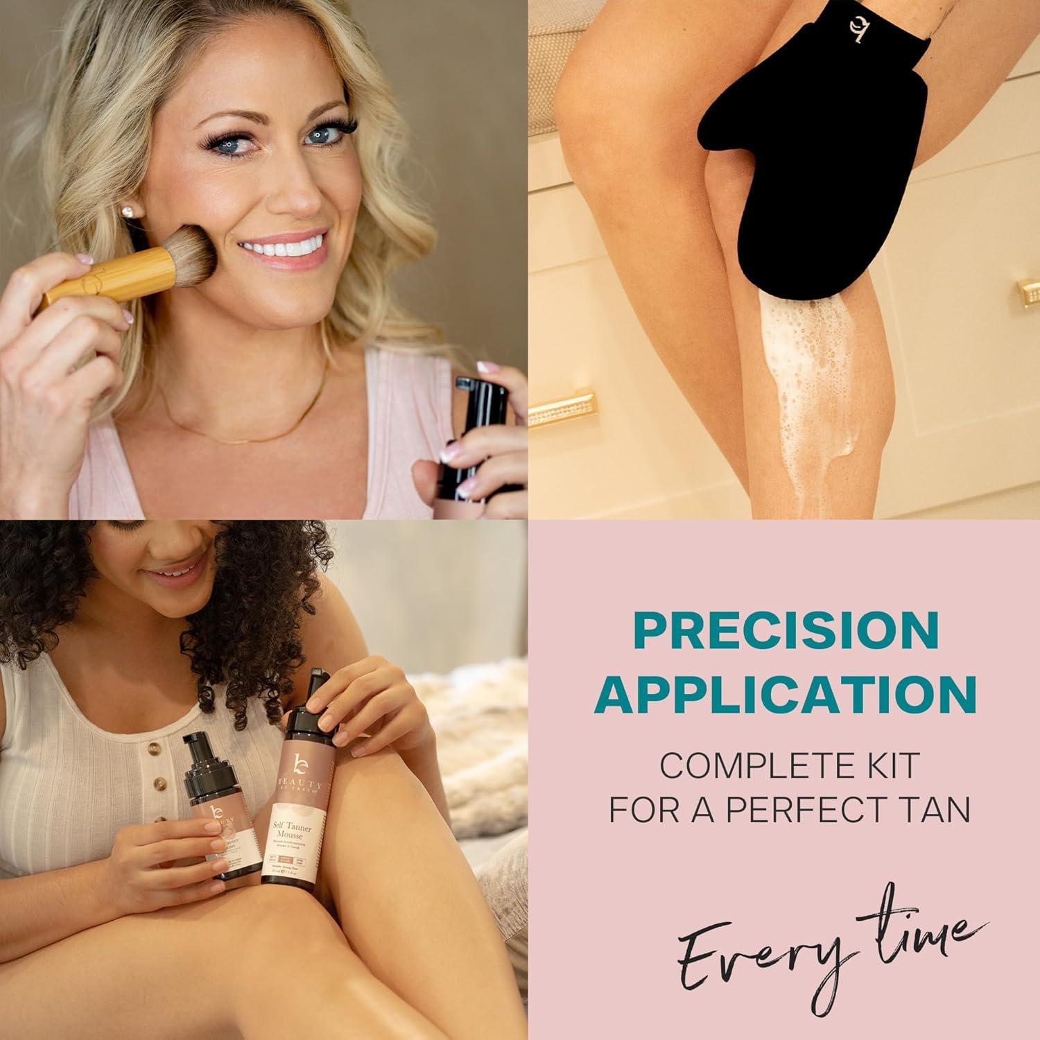 Kit de Mousse Autobronceador Beauty by Earth 221 ml - Natural