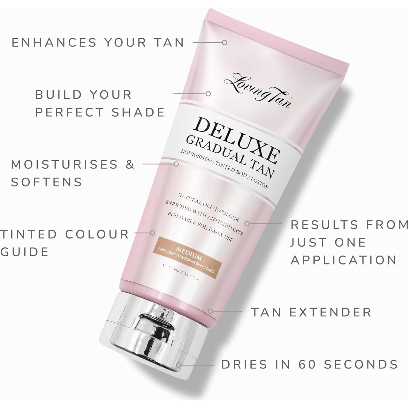 Loción Bronceadora Gradual Loving Tan 150 ml - Color Medio