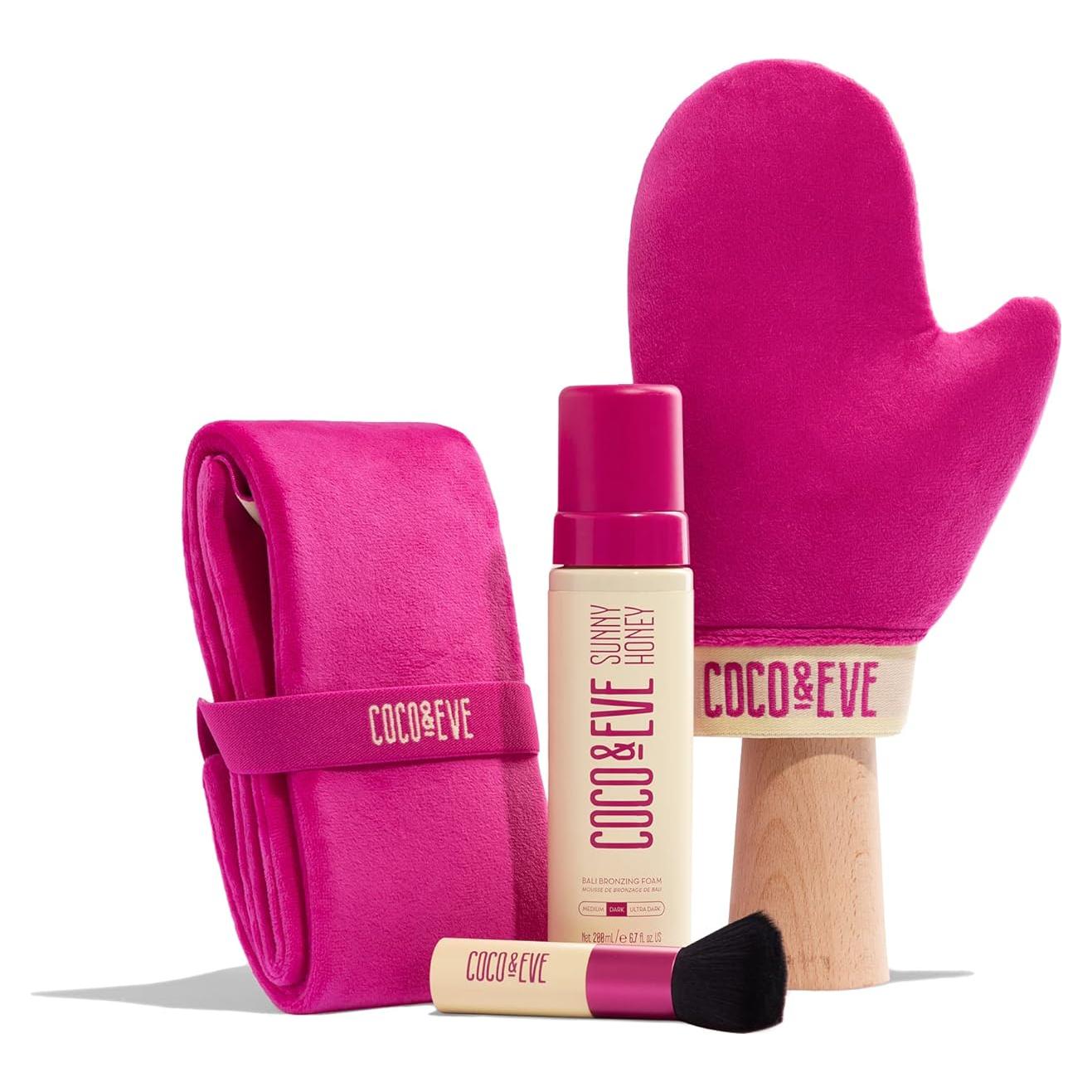 Coco & Eve Mousse de Bronceado Sin Sol Medio 250g Set