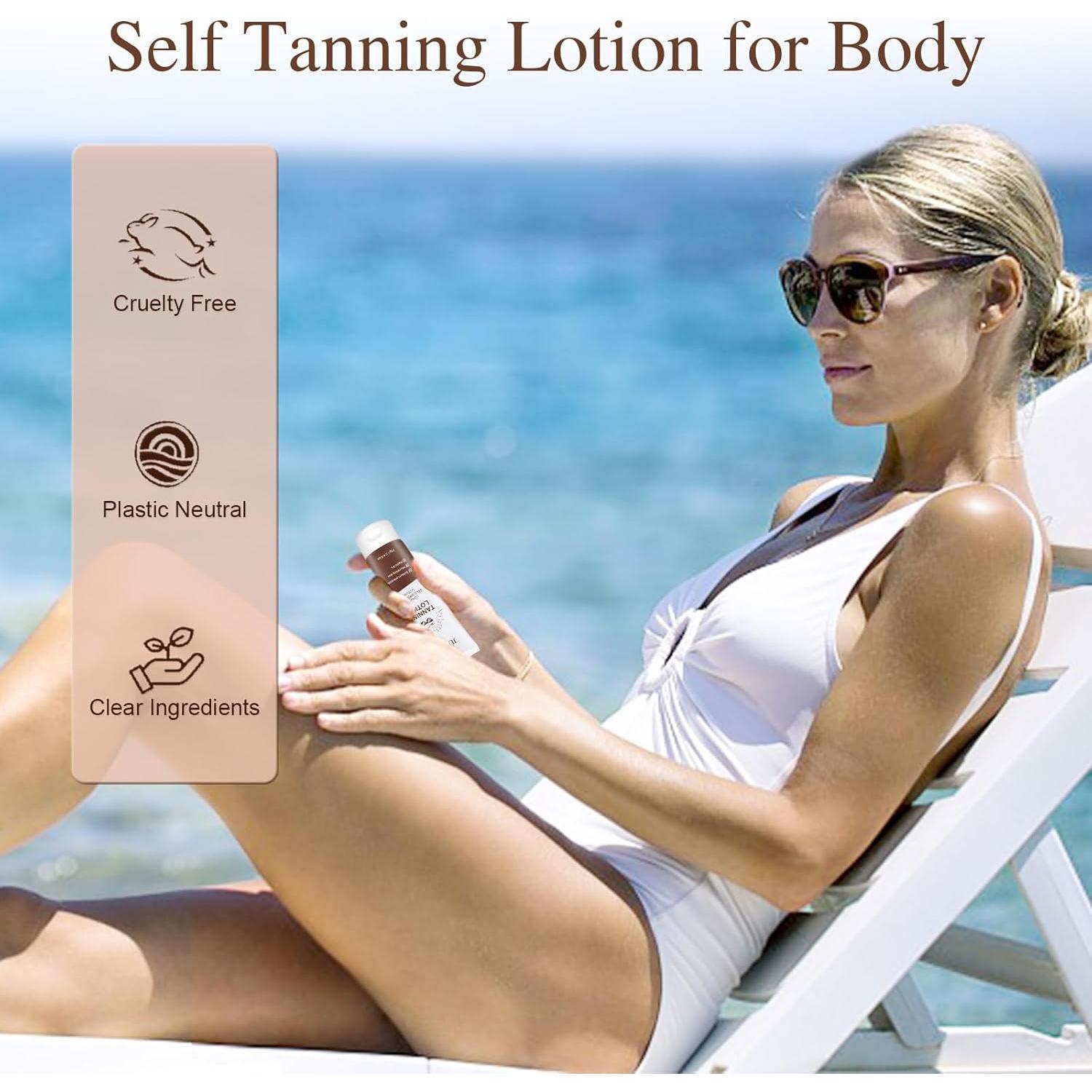 Loción Autobronceadora Loci 68g - Bronceado Instantáneo