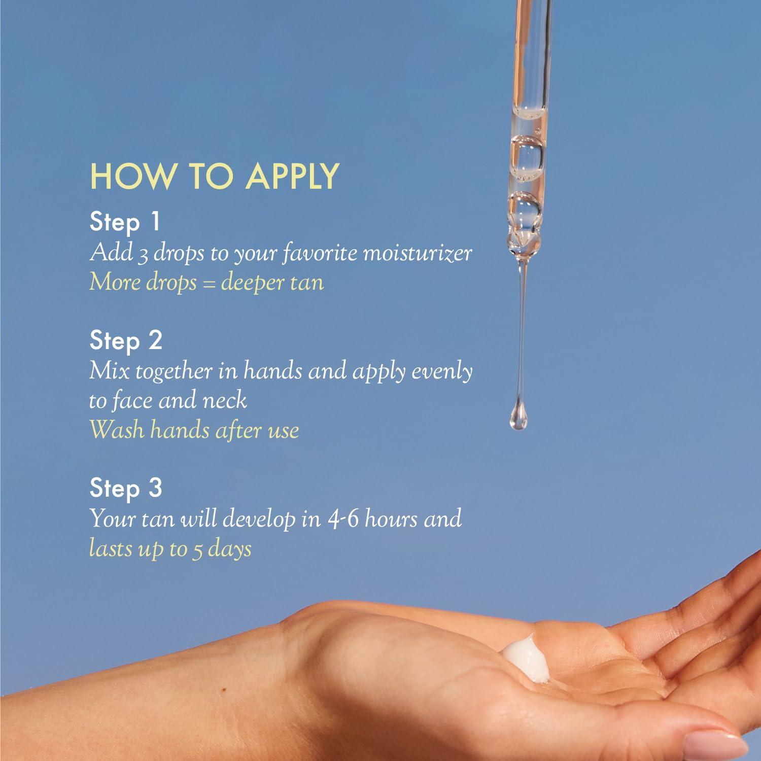 Isla del Paraíso Gotas de Bronceado Facial y Corporal 30mL