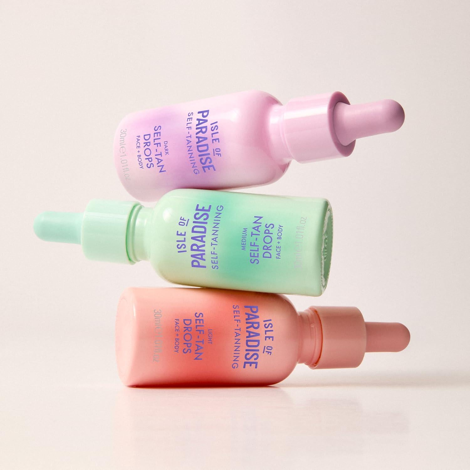 Isla del Paraíso Gotas de Bronceado Facial y Corporal 30mL