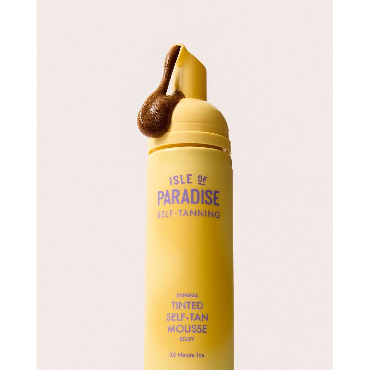 Mousse Autobronceador Express Isla del Paraíso 199.5 ml - Vegano