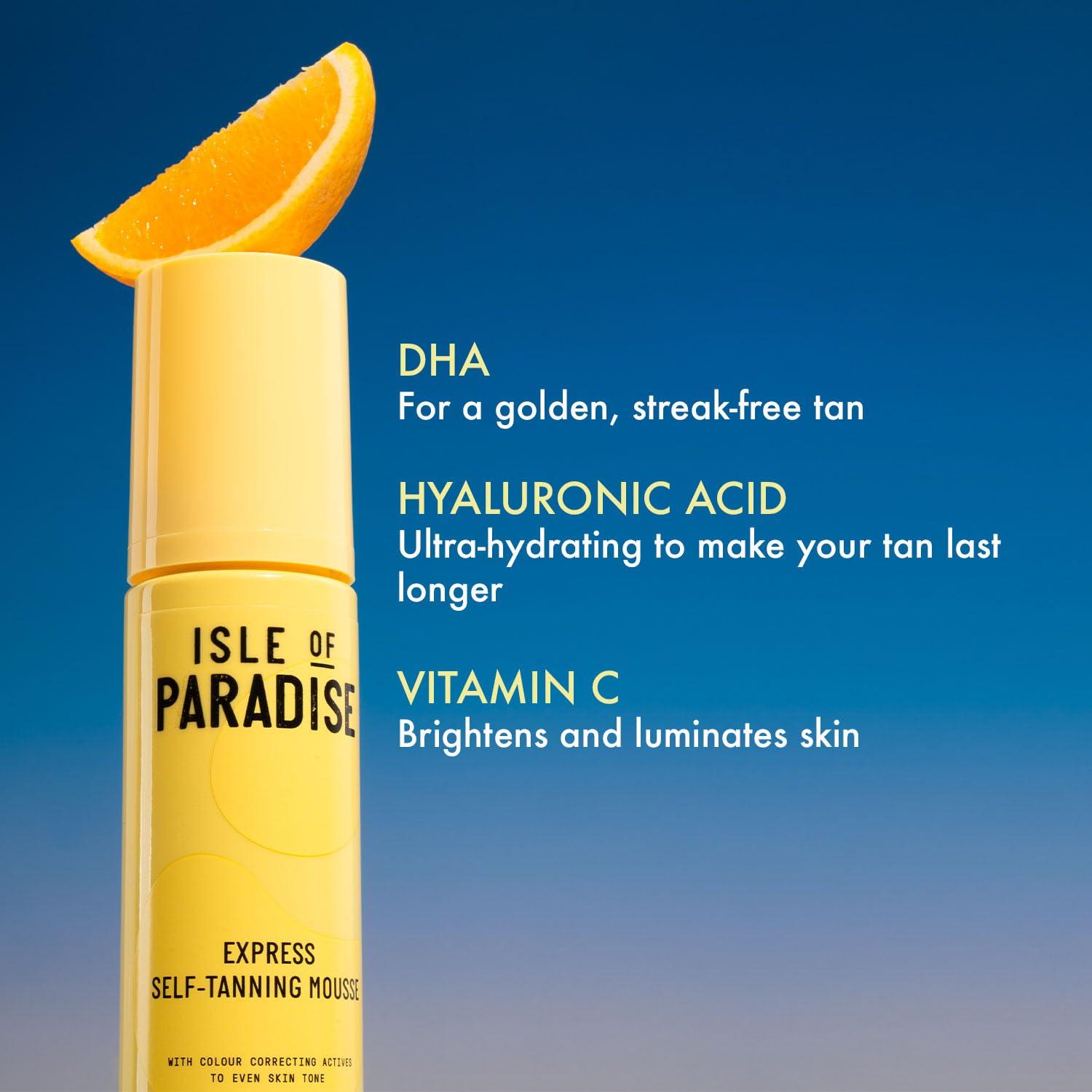 Mousse Autobronceador Express Isla del Paraíso 199.5 ml - Vegano