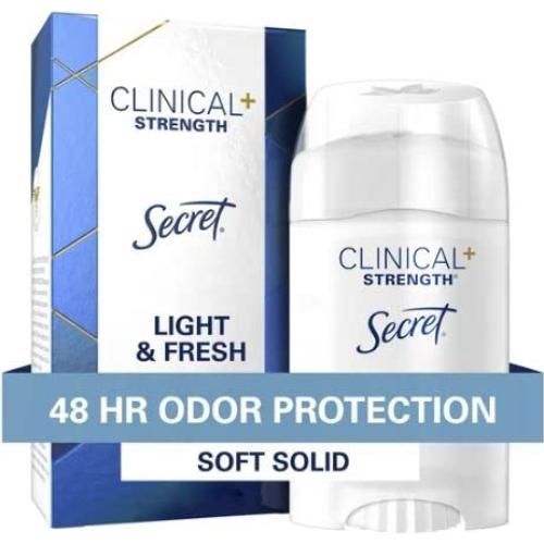 Desodorante Sólido Suave Secret 45 g - Protección 48 horas