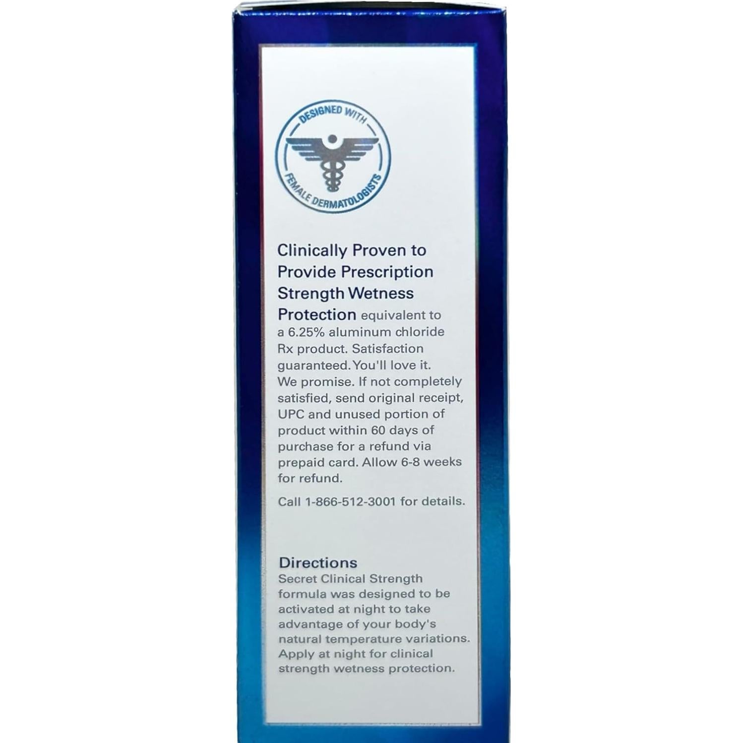 Desodorante Antitranspirante Invisible Secret 45.36g x 3