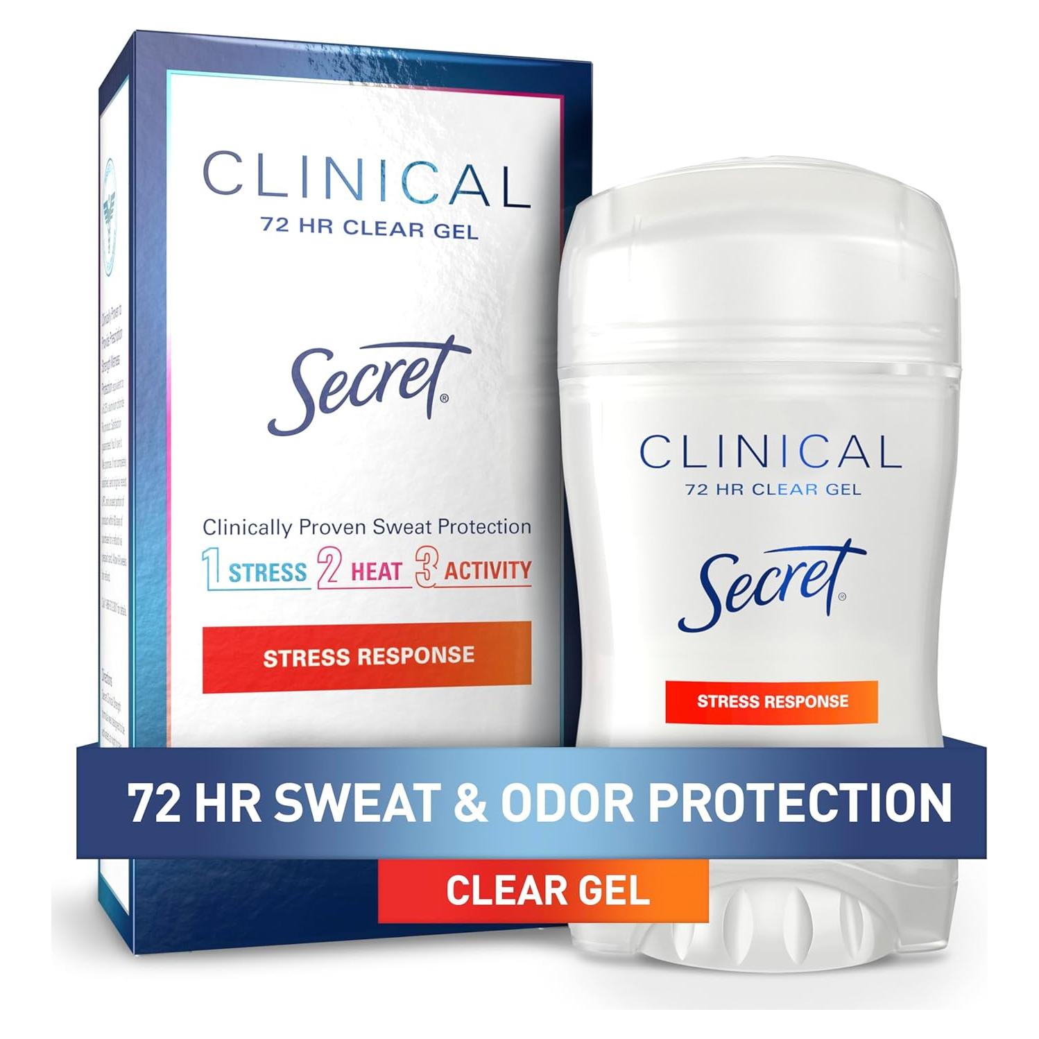 Desodorante Antitranspirante Clínico Secret Mujeres 45 g