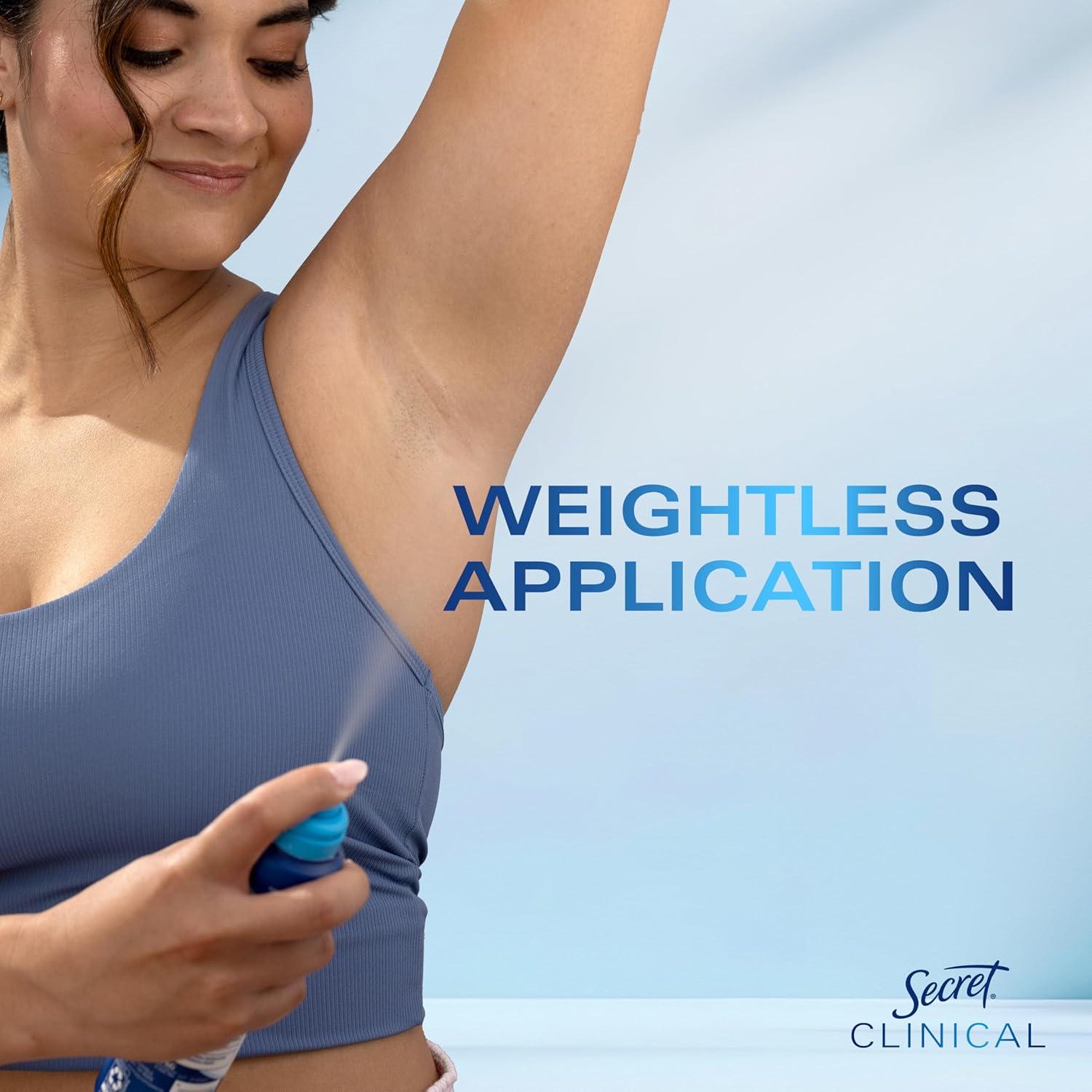 Desodorante Antitranspirante Spray Seco Secret 107 g - 72h Protección