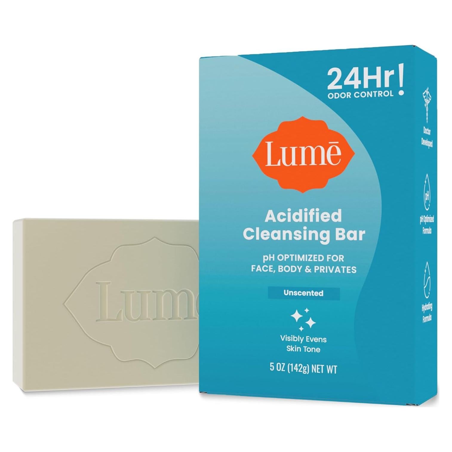 Barra de Limpieza Corporal Lume - Sin Fragancia - 142g