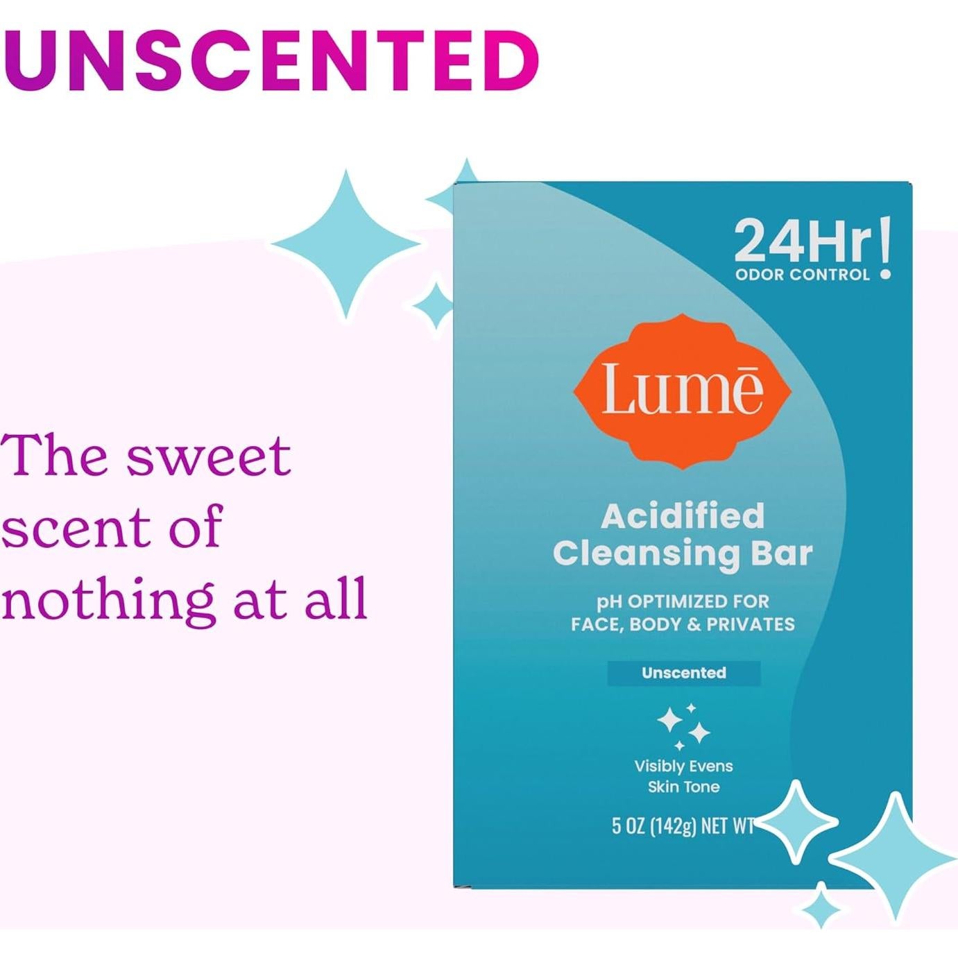 Barra de Limpieza Corporal Lume - Sin Fragancia - 142g