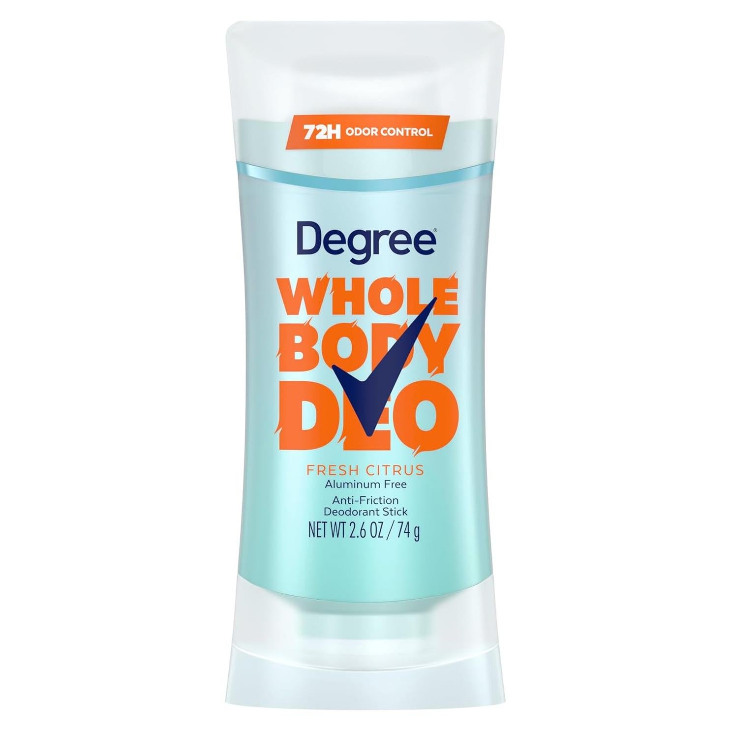 Desodorante en barra Degree Whole Body 75 g aroma cítrico