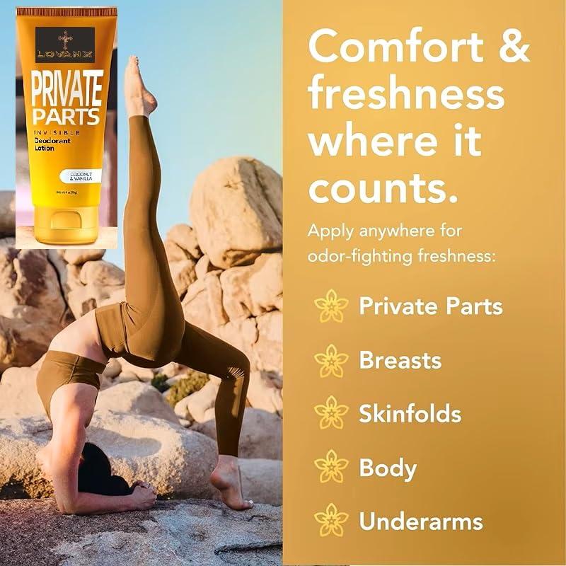 Desodorante Corporal Invisible LANORIENT 480g - Control 72h