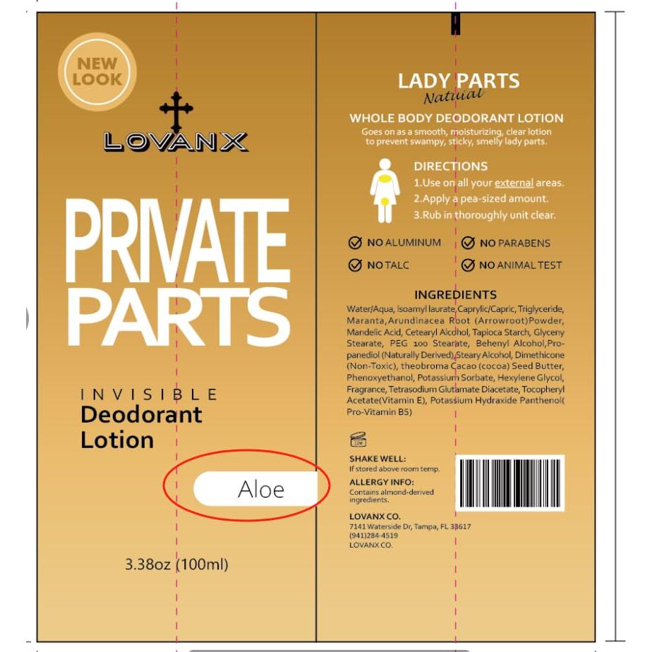 Desodorante Corporal Invisible LANORIENT 480g - Control 72h